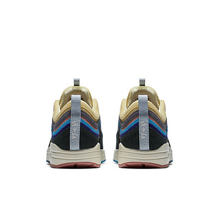 NIKE 耐克 AIR MAX 1/97 VF SW 男子运动鞋 39 浅怒蓝/水洗柠檬黄/复古绿/紫罗兰色 