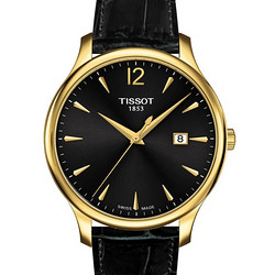 TISSOT 天梭 Tradition 俊雅系列 T063.610.36.057.00 男士时装腕表