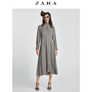  ZARA 02086605802 女士格纹连衣裙