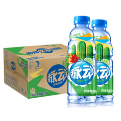 脉动 Mizone 脉动仙人掌青橘运动饮料600ml *15瓶 整箱 *2件