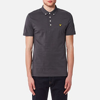 Lyle & Scott 苏格兰金鹰 男士短袖Polo衫 水洗灰 S