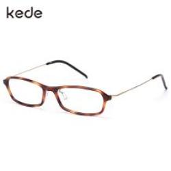 kede时尚光学眼镜 ke1835-F13 浅玳瑁黄色