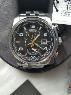 全新仅试戴 西铁城 9010-52e 光动能电波表