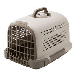 宠物航空箱猫笼子便携外出狗狗托运箱空运宠物箱猫咪用品猫包猫箱 咖啡色 8kg以下 *4件