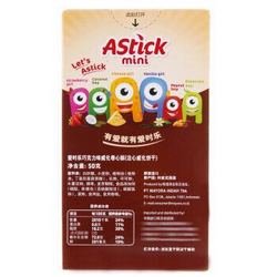 AStick 爱时乐 巧克力味威化卷心酥 50g *5件