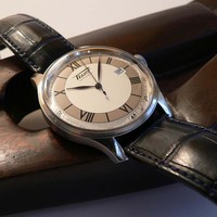 TISSOT 天梭 Heritage Sovereign 怀旧系列 T66.1.723.33 男士机械腕表