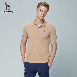 HAZZYS ASTZE07BE06 男士短袖POLO衫