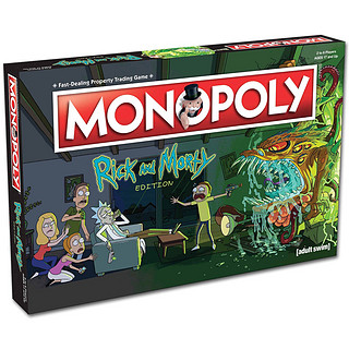 Monopoly Rick and Morty 瑞克与莫蒂 大富翁桌游