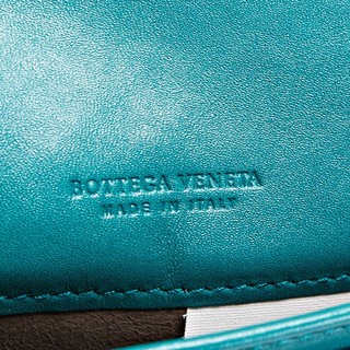 BOTTEGA VENETA 174646 V4651 牛皮编织卡片夹