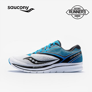 saucony 圣康尼 KINVARA 9 轻量跑鞋 灰/黑 42.5 