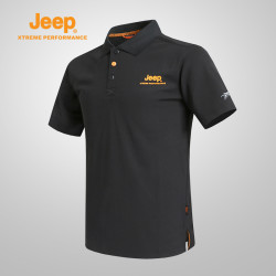 Jeep 吉普 J641107033 男士户外透气速干Polo衫