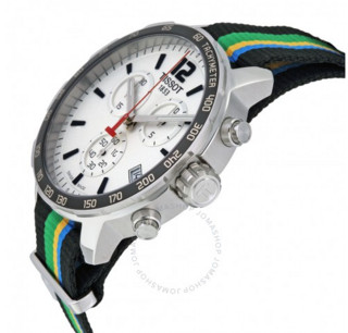 TISSOT 天梭 Quickster T095.417.17.037.02 男士计时时装腕表