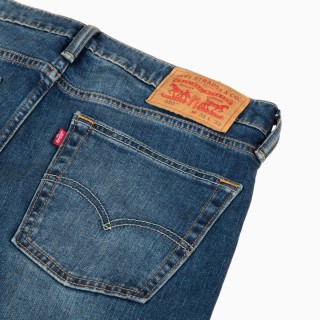 Levi's 李维斯 经典五袋款系列 510 男士牛仔长裤 05510-0621 牛仔色 32/30