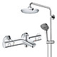 GROHE 高仪 27357001 卫浴恒温双花洒淋浴套装