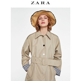 ZARA 00518061704 女款拼接风衣 