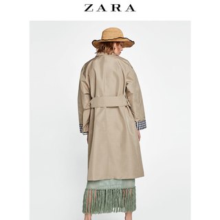 ZARA 00518061704 女款拼接风衣 