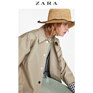 ZARA 00518061704 女款拼接风衣 