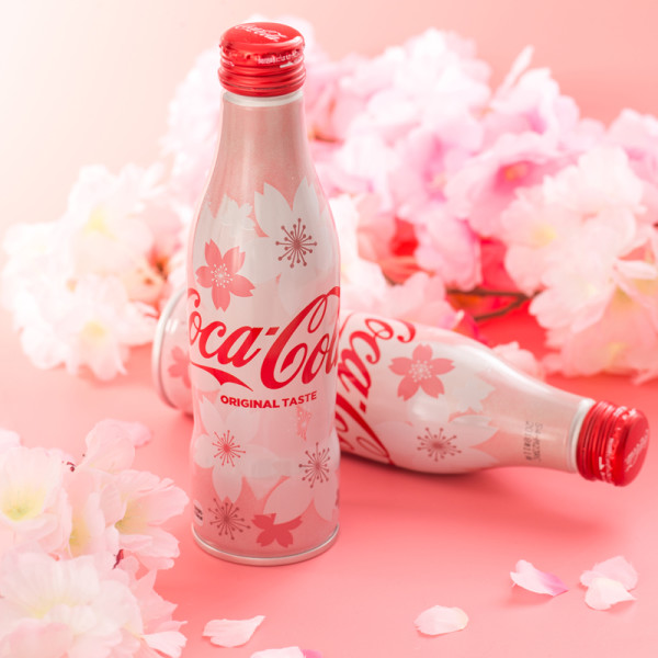 商品coca cola 可口可乐 樱花限定版饮料