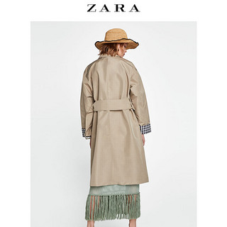 ZARA 00518061704 女款拼接风衣  S