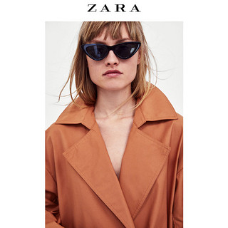 ZARA 08073026701 撞色腰带风衣 