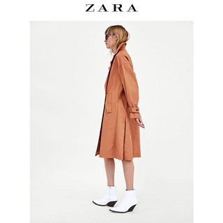 ZARA 08073026701 撞色腰带风衣  XS