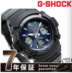 CASIO 卡西欧 G-SHOCK AWG-M100SB-2AER 男士电波表