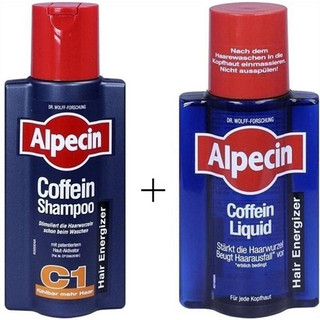 Alpecin C1止脱生发洗发露 250ml+防脱生发营养液 250ml