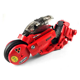 星堡积米 XB-03001 阿基拉 金田摩托车 积木模型玩具