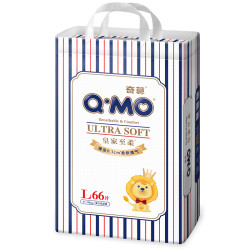 Q-MO 奇莫 皇家至柔婴儿纸尿裤 L 66片 *4件