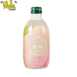 友桝 白桃味 汽水 300ml