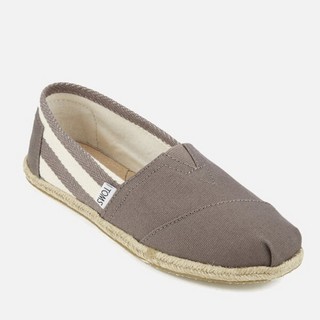 TOMS University 学院风系列 女士条纹帆布鞋