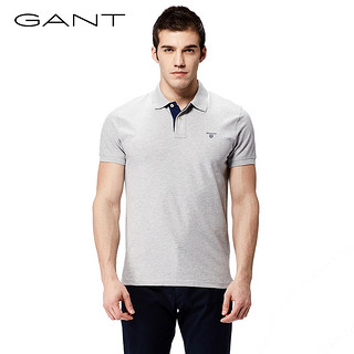 GANT 甘特 252105 男士棉质撞色领POLO衫