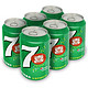 7喜 7up 柠檬味 330ml*6听 塑包（新老包装随机发货）