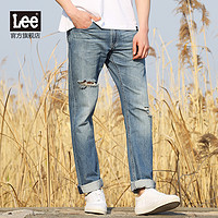 Lee 李 L127261XS4BF 男士中腰水洗牛仔裤 30/33