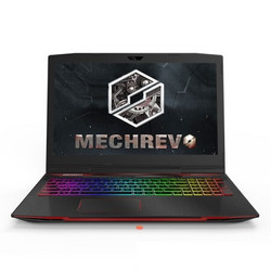 MECHREVO 机械革命 深海泰坦X2  15.6英寸游戏笔记本（i7-8750H、8G、128GSSD+1T 、GTX1060 6G）