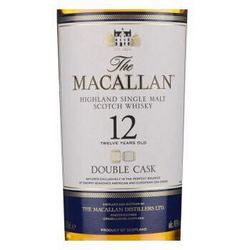 麦卡伦（MACALLAN）洋酒 12年蓝钻单一麦芽苏格兰威士忌 700ml