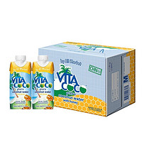 VITACOCO 唯他可可 天然椰子水饮料 蜂蜜味 330ml*12盒装 *2箱 +凑单品