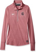 凑单品，限L码：NCAA Wisconsin Badgers 女士1/4拉链卫衣