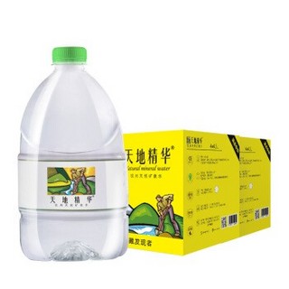 天地精华 家庭大桶饮用水 4.5L*8