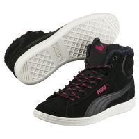 PUMA 彪马 Vikky Mid Corduroy High-Top 女士休闲鞋