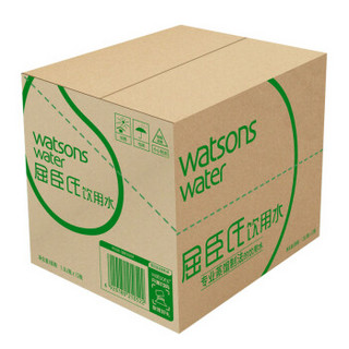 watsons 屈臣氏 饮用水 105℃高温蒸馏制法   1.5L*12瓶 整箱装