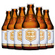 比利时进口 精酿啤酒 Chimay智美白帽啤酒330ml*6瓶 *2件