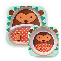 限地区：Skip Hop 可爱动物园系列 儿童餐具碗碟套组 *2件 +凑单品