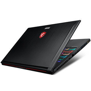 msi 微星 GS63 8RE-001CN 15.6英寸游戏本（i7-8750H、8GB*2 、1TB+256GB、GTX1060 6GB、120Hz）