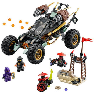 LEGO 乐高 Ninjago 幻影忍者系列 70589 忍者六连发越野战车