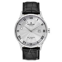 EDOX 依度 Les Vauberts系列 83007-3-AR 男士机械腕表