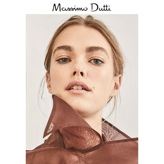 Massimo Dutti 05146555700 女士短外套 42 棕色 