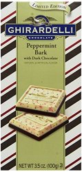 白菜价:Ghirardelli 薄荷牛奶黑巧克力 100克 4 袋