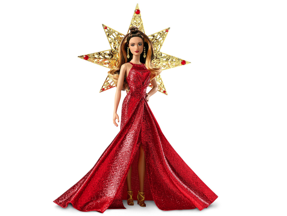 2014 Holiday Barbie 玩具套装，放了快10年了，现在看还是这么精致、完美！