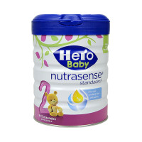 Hero Baby 白金版 婴幼儿配方牛奶粉 2段 800g *2件